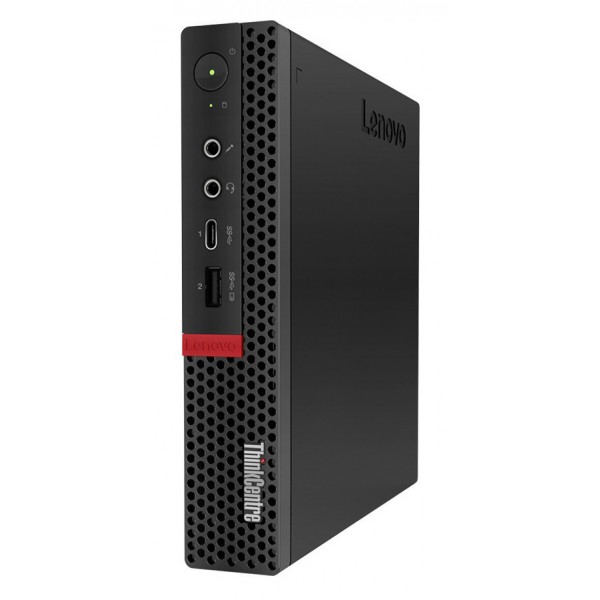 LENOVO PC ThinkCentre M720Q Tiny, Refurbished Grade A Repainted, i3-8100T, 8GB, 500GB, FreeDOS - Lenovo