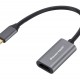 POWERTECH αντάπτορας USB-C σε HDMI CAB-UC086, 4K/60Hz, γκρι