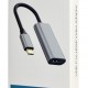 POWERTECH αντάπτορας USB-C σε HDMI CAB-UC086, 4K/60Hz, γκρι
