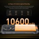 OUKITEL smartphone WP28E, 6.52", 4/64GB, 10600mAh, IP68/IP69K, μαύρο