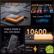 OUKITEL smartphone WP28E, 6.52", 4/64GB, 10600mAh, IP68/IP69K, μαύρο
