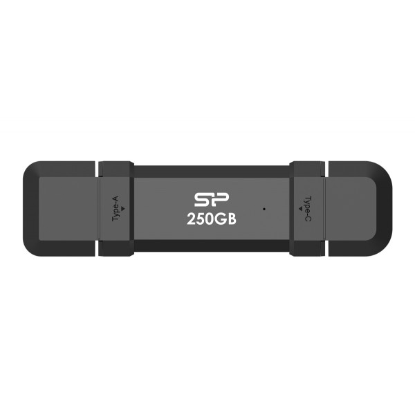 SILICON POWER εξωτερικός SSD Marvel Xtreme DS72, USB-C/USB 3.2, 250GB, μαύρο