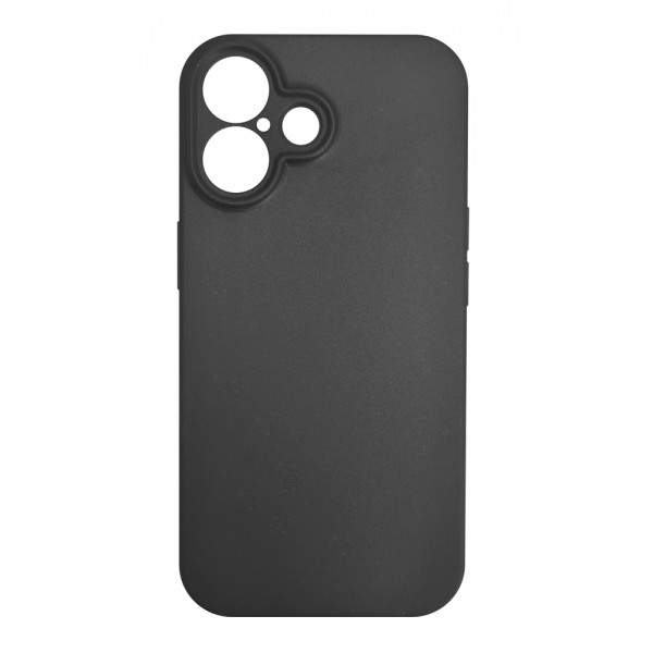POWERTECH θήκη MATT MOB-1967 για iPhone 16, μαύρη - Powertech