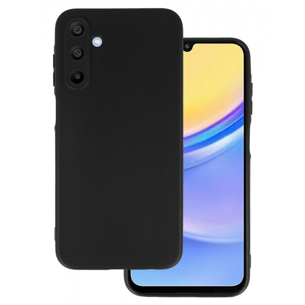 POWERTECH θήκη MATT MOB-1971 για Samsung Galaxy A15 4G/5G, μαύρη - Powertech