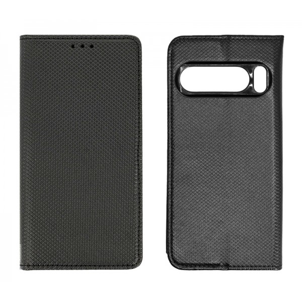 POWERTECH θήκη Smart Book Magnet MOB-1981 για Google Pixel 8 Pro, μαύρη - Powertech