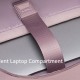 CHANTRIA γυναικεία τσάντα πλάτης CB00648 με θήκη laptop 14.3L", 14L, μωβ