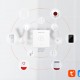 POWERTECH smart ασύρματο σύστημα συναγερμού PT-1285, RFID, WiFi, TUYA POWERTECH smart ασύρματο σύστημα συναγερμού PT-1285, RFID, WiFi, TUYA