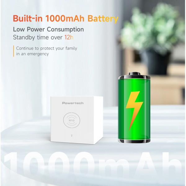 POWERTECH smart ασύρματο σύστημα συναγερμού PT-1285, RFID, WiFi, TUYA POWERTECH smart ασύρματο σύστημα συναγερμού PT-1285, RFID, WiFi, TUYA
