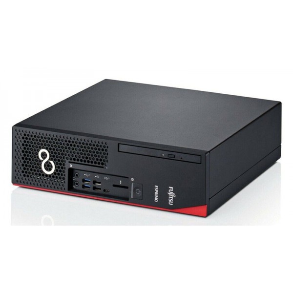 FUJITSU PC Esprimo D738 SFF, Refurbished Grade A Repainted, i5-8400, 8GB, 256GB M.2, DVD-RW, FreeDOS - FUJITSU