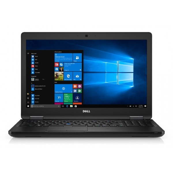 DELL Laptop Latitude 5580, Refurbished Grade A, i5-6440HQ, 8/256GB M.2, 15.6", Cam, HD Graphics 530/GF 940MX, FreeDOS - 