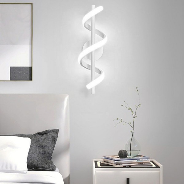 POWERTECH LED φωτιστικό τοίχου HLL-0170, 12W, 4000K, 960lm, λευκό - Powertech