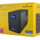 POWERTECH UPS Line Interactive PT-1297 με οθόνη, 1500VA, 900W, 4x Schuko, 2x RJ45/RJ11, USB Type B