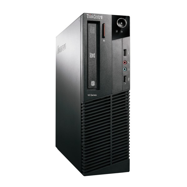 LENOVO PC ThinkCentre M83 SFF, Refurbished Grade A Repainted, i5-4570, 8GB, 500GB, DVD, FreeDOS - Lenovo