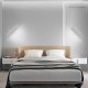 POWERTECH LED φωτιστικό τοίχου HLL-0171, 15W, 4000K, 1200lm, περιστρεφόμενο, λευκό