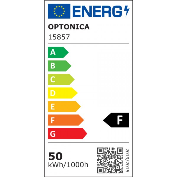 OPTONICA LED προβολέας 15857 με αισθητήρα κίνησης, 50W, 6000K, IP65 - Προβολείς