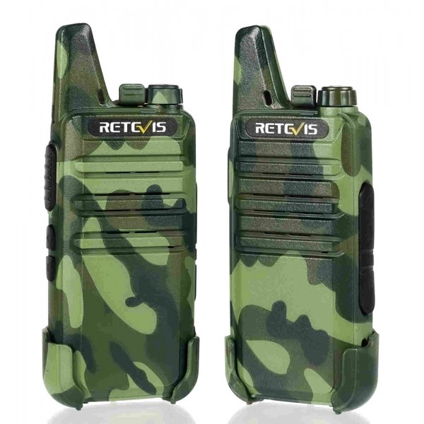 RETEVIS ασύρματος πομποδέκτης RT622, PMR, 16 κανάλια, καμουφλάζ, 2τμχ - RETEVIS
