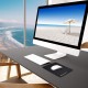 POWERTECH mouse pad PT-1292, 20x18cm, μαύρο POWERTECH mouse pad PT-1292, 20x18cm, μαύρο