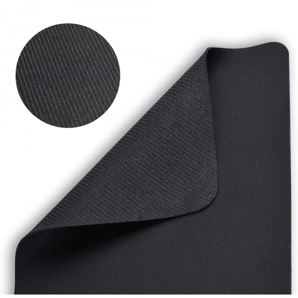 POWERTECH mouse pad PT-1292, 20x18cm, μαύρο POWERTECH mouse pad PT-1292, 20x18cm, μαύρο