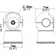 UNIARCH smart κάμερα UHO-S2E-M4, 4MP, WiFi, PTZ, SD