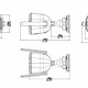 UNIARCH smart κάμερα UHO-B2D-M3F3D, 3MP, WiFi, SD, IP67
