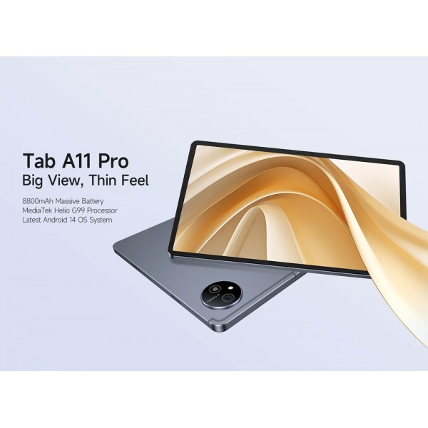 ULEFONE tablet Tab A11 Pro, 11" FHD+, 8/128GB, 8800mAh, 4G, Android 14, γκρι - Tablet - Parts