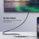 LDNIO docking station DS-26H, 6 θυρών, USB-C σύνδεση, 4K, 100W PD, λευκό