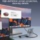 LDNIO docking station DS-16H, 6 θυρών, USB-C σύνδεση, 4K, 100W PD, γκρι