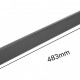 POWERTECH κάλυμμα panel NETW-0032 για rack 19"/1U, μεταλλικό, μαύρο