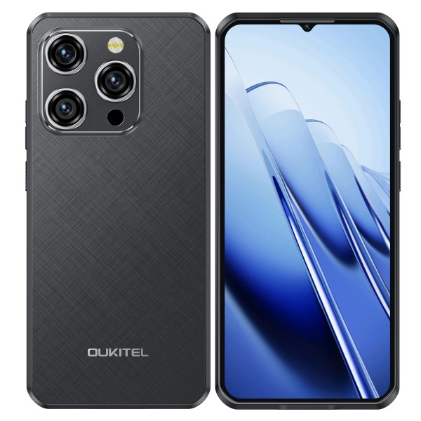 OUKITEL smartphone WP52, 6.6", 4/256GB, 5G, IP68/IP69K, 6500mAh, μαύρο - Smartphones