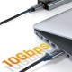 CABLETIME καλώδιο USB-C σε USB CT-AMCMG2, 60W, 10Gbps, 1m, μαύρο