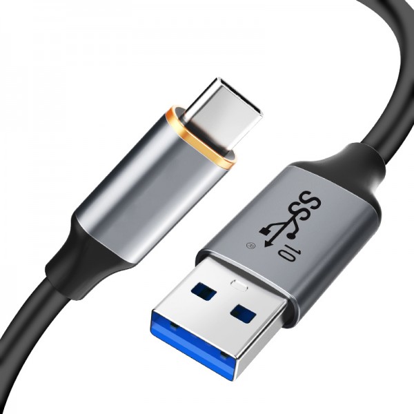 CABLETIME καλώδιο USB-C σε USB CT-AMCMG2, 60W, 10Gbps, 1.5m, μαύρο - CABLETIME