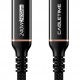CABLETIME καλώδιο USB-C σε USB-C CT-USB4, 240W, 40Gbps, 8K/60Hz, USB4, 1m, μαύρο
