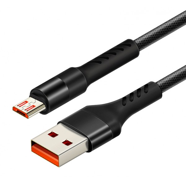 CABLETIME καλώδιο micro USB σε USB CT-P05, 12W, 480Mbps, 1m, μαύρο - USB