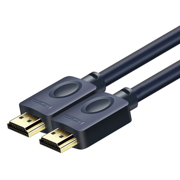 CABLETIME καλώδιο HDMI AV540-HE2G με Ethernet, 4K/60Hz, 18 Gbps, 1m, μπλε - Εικόνα