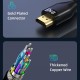 CABLETIME καλώδιο HDMI 2.1 CT-HM8K με Ethernet, 8K/60Hz, 48 Gbps, 2m, μαύρο