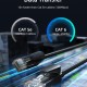 CABLETIME καλώδιο δικτύου CT-CAT6U, CAT 6 UTP, 250 MHz, CCA, 0.5m, μαύρο