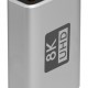 GOOBAY αντάπτορας HDMI 72008, Ethernet, 8K/60Hz, 4K/120Hz, 48 Gbps, γκρι