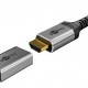 GOOBAY αντάπτορας HDMI 72008, Ethernet, 8K/60Hz, 4K/120Hz, 48 Gbps, γκρι