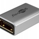 GOOBAY αντάπτορας HDMI 72008, Ethernet, 8K/60Hz, 4K/120Hz, 48 Gbps, γκρι