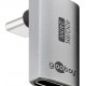 GOOBAY αντάπτορας USB-C 74442, γωνιακός 90°, USB4, 240W, 40Gbps, 8K, γκρι