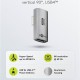 GOOBAY αντάπτορας USB-C 74443, γωνιακός 90°, USB4, 240W, 40Gbps, 8K, γκρι
