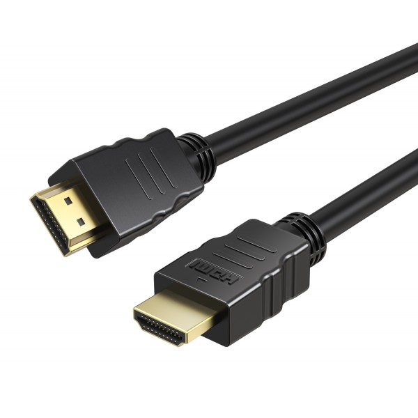 CABLETIME καλώδιο HDMI CT-HE19G με Ethernet, 4K/60Hz, 18 Gbps, 0.5m, μαύρο - Εικόνα