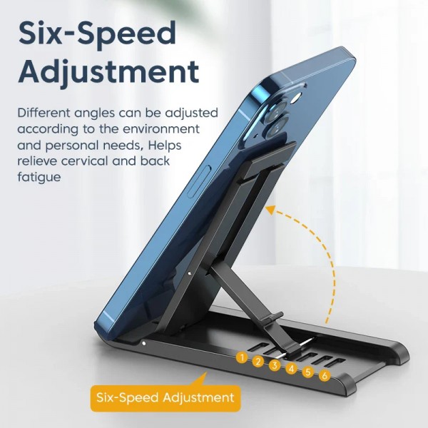CABLETIME βάση smartphone CT-PH03, foldable, λευκή - Βάσεις Κινητών