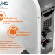 BRUNO Θερμοπομπός BRN-0206, 2000W, με θερμοστάτη και ανεμιστήρα, λευκός