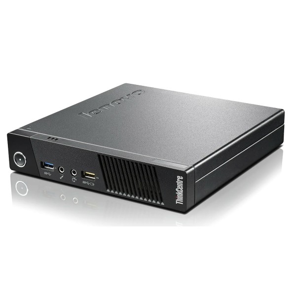 LENOVO PC ThinkCentre M93 Tiny, Refurbished Grade A Repainted, i3-4150T, 8GB, 500GB HDD, DVD-RW case, FreeDOS - Lenovo