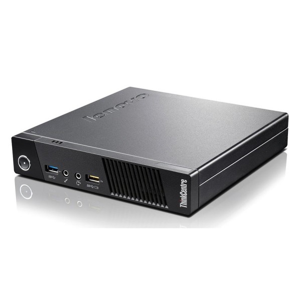 LENOVO PC ThinkCentre M93p Tiny, Refurbished Grade A Repainted, i5-4570T, 8GB, 500GB HDD, DVD-RW case, FreeDOS - Lenovo