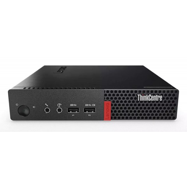 LENOVO PC ThinkCentre M710q Tiny, Refurbished Grade A Repainted, i3-6100T, 8GB, 256GB M.2, USB-HUB case, FreeDOS - Lenovo