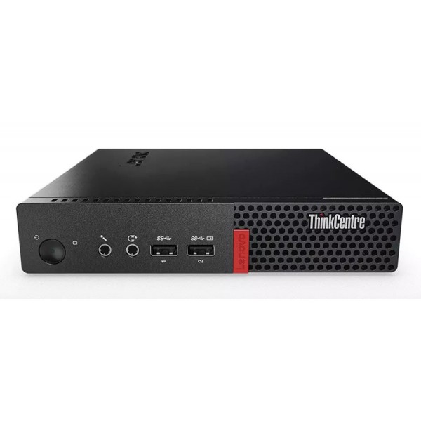 LENOVO PC ThinkCentre M910q Tiny, Refurbished Grade A Repainted, i7-6700T, 8GB, 256GB M.2, USB-HUB case, FreeDOS - Lenovo