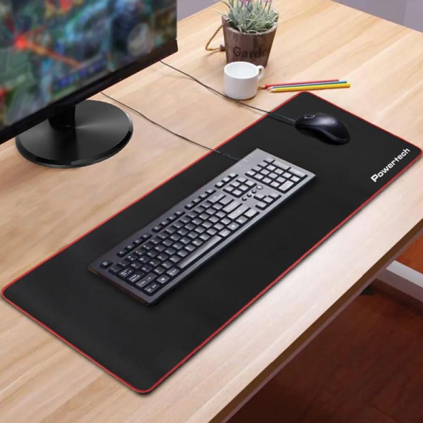 POWERTECH gaming mouse pad PT-1283, 80x30x0.3cm, μαύρο - Mouse Pad
