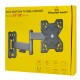 POWERTECH επιτοίχια βάση τηλεόρασης PT-1278, 13-32", έως 20kg, full motion